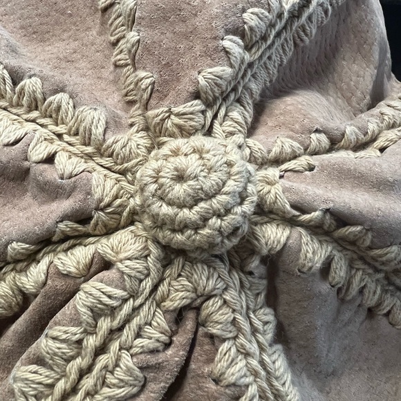 Women’s Crochet Tan Newsboy Hat By Lane Bryant - Picture 6 of 10